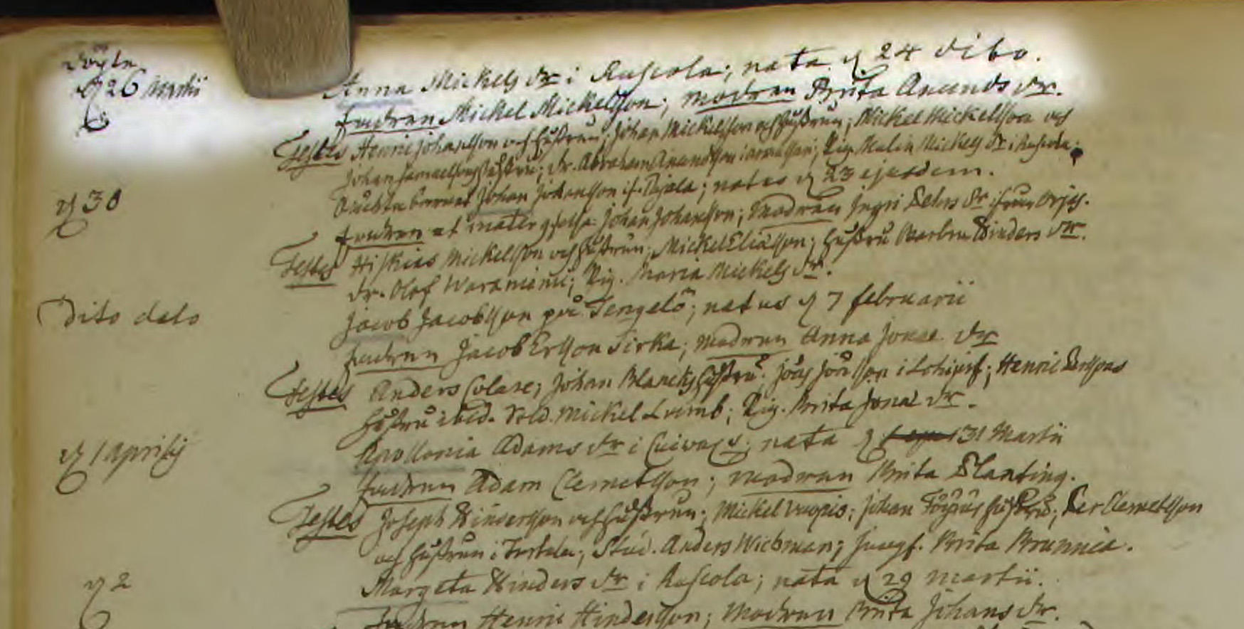 Övertorneå födelsebok 1755